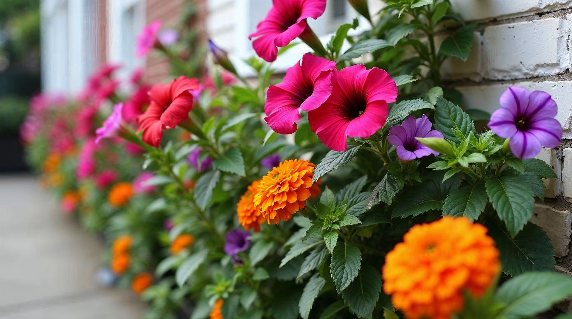 Flowering Wall Gardens: Bringing Life to Your Urban Front Yard