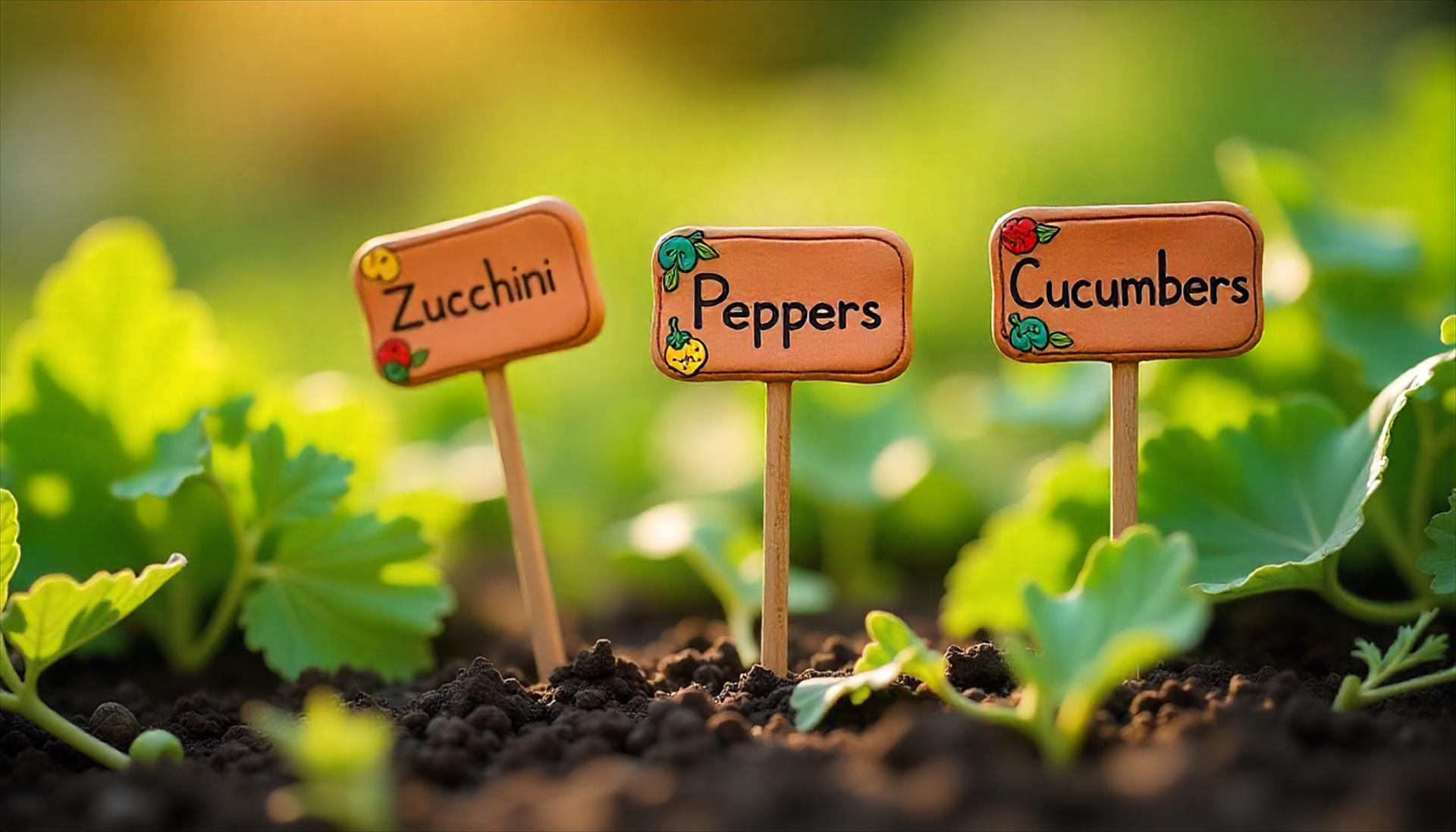 Label Your Herbs and Veggies with Natural and Upcycled Materials