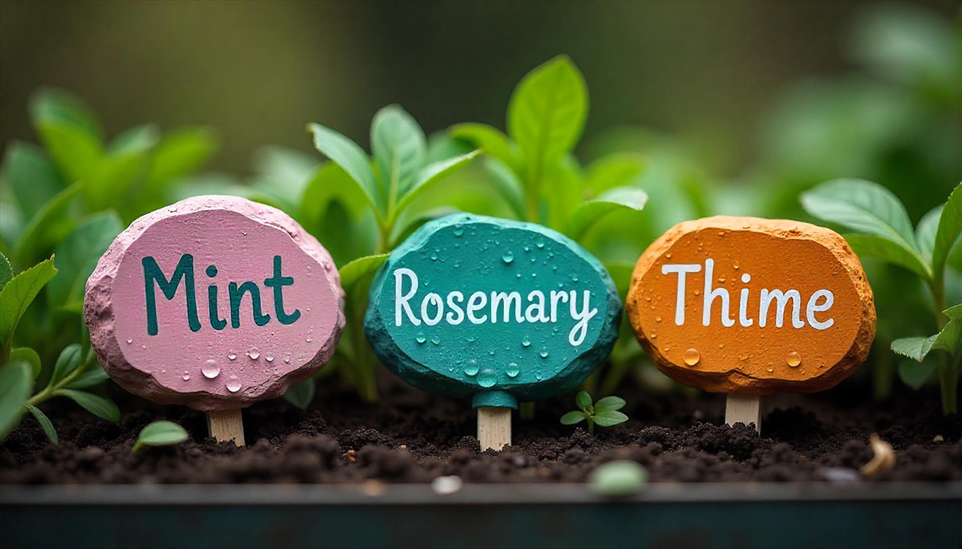 Label Your Herbs and Veggies with Natural and Upcycled Materials