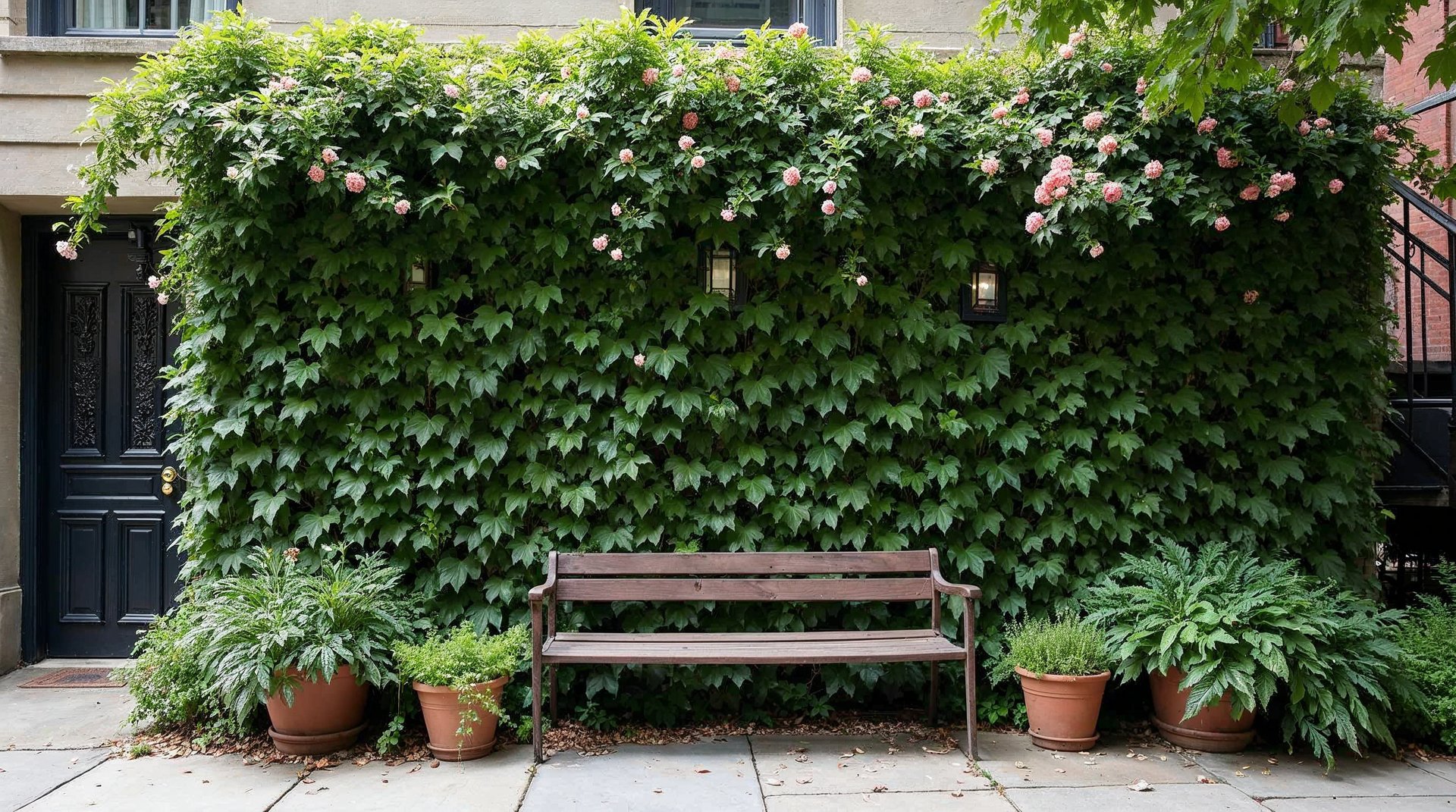 Trailing Plants for Urban Walls: Greenery That Grows Down