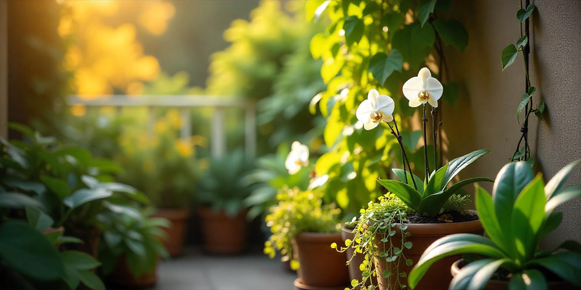 Transform Your Balcony into an Orchid-Filled Green Oasis