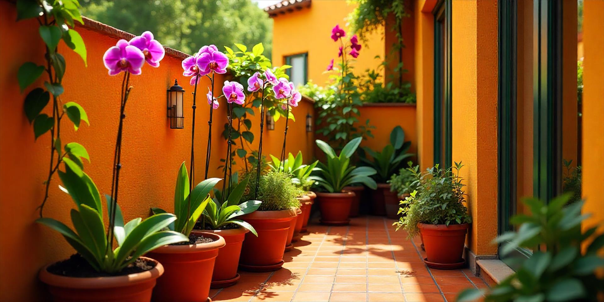 Transform Your Balcony into an Orchid-Filled Green Oasis